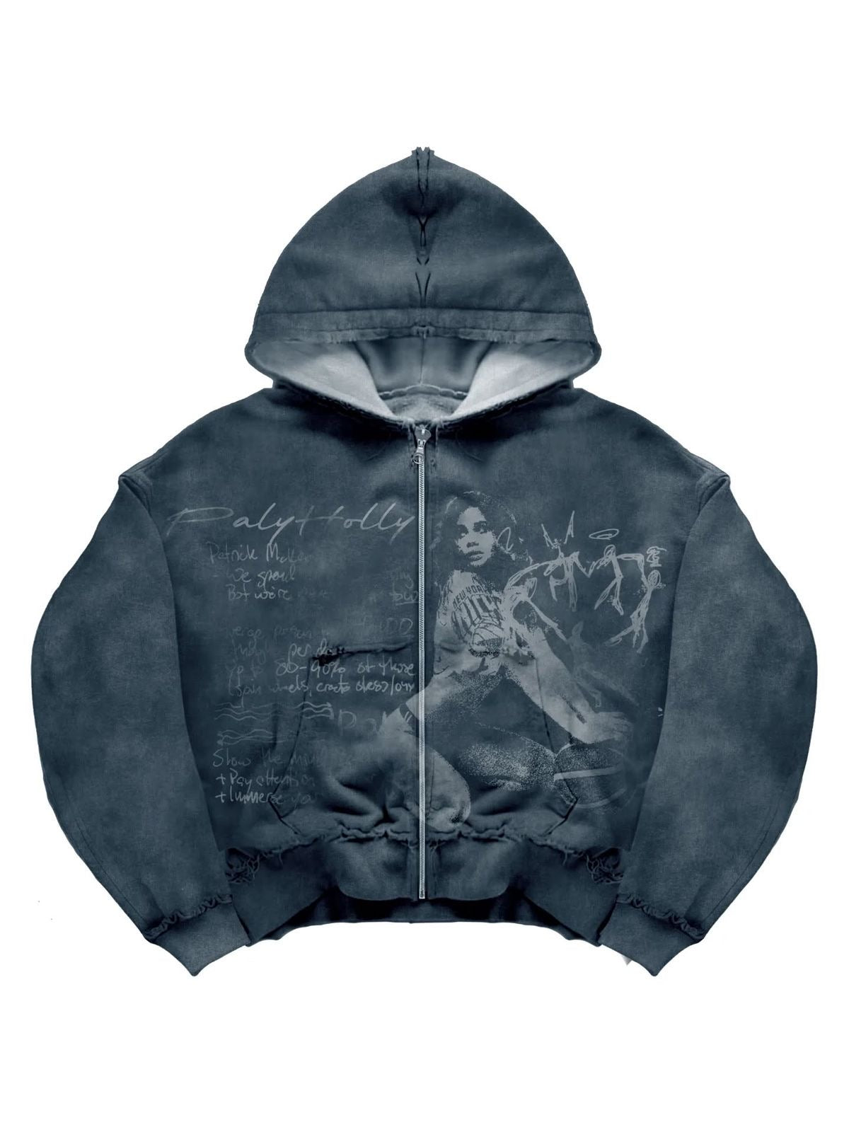 Black Palyttolly Zipper